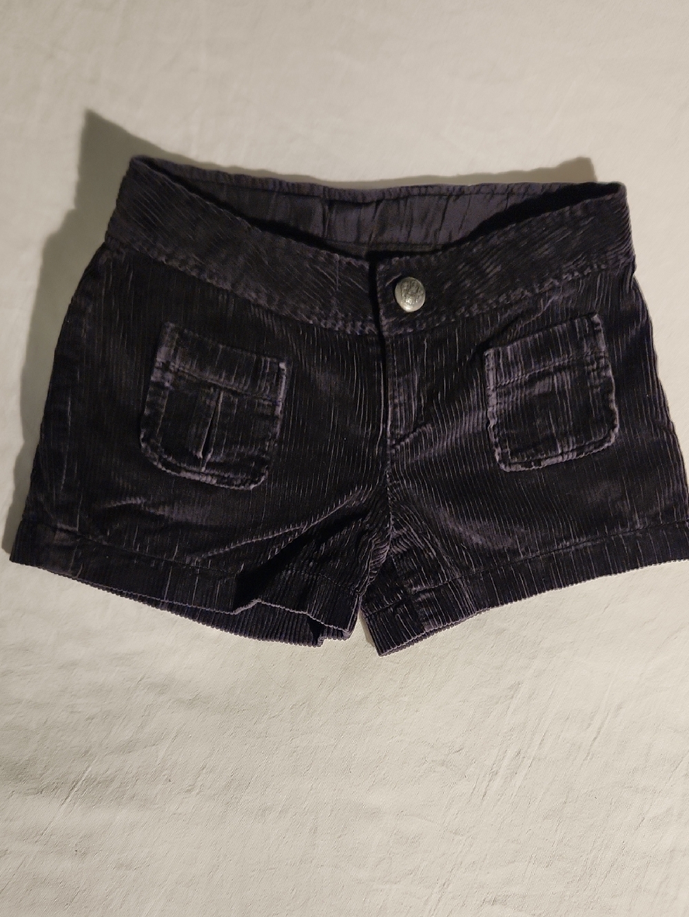 Gap Kids 12 Unique! Lightweight Corduroy Short - Black